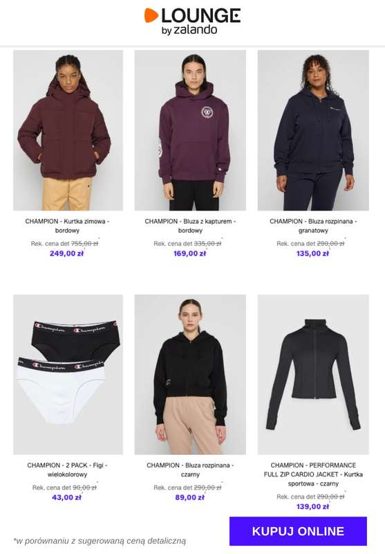 Lounge by Zalando - gazetka promocyjna Do -70% Champion od czwartku 13.11 do poniedziałku 17.11 - strona 6