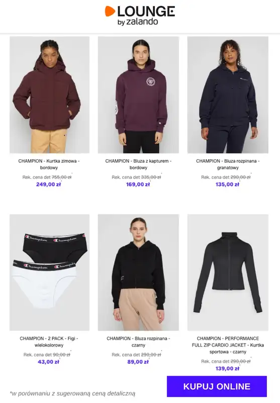 Lounge by Zalando - gazetka promocyjna Do -70% Champion od czwartku 13.11 do poniedziałku 17.11 - strona 6
