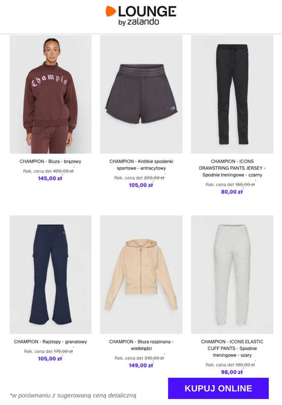 Lounge by Zalando - gazetka promocyjna Do -70% Champion od czwartku 13.11 do poniedziałku 17.11 - strona 5