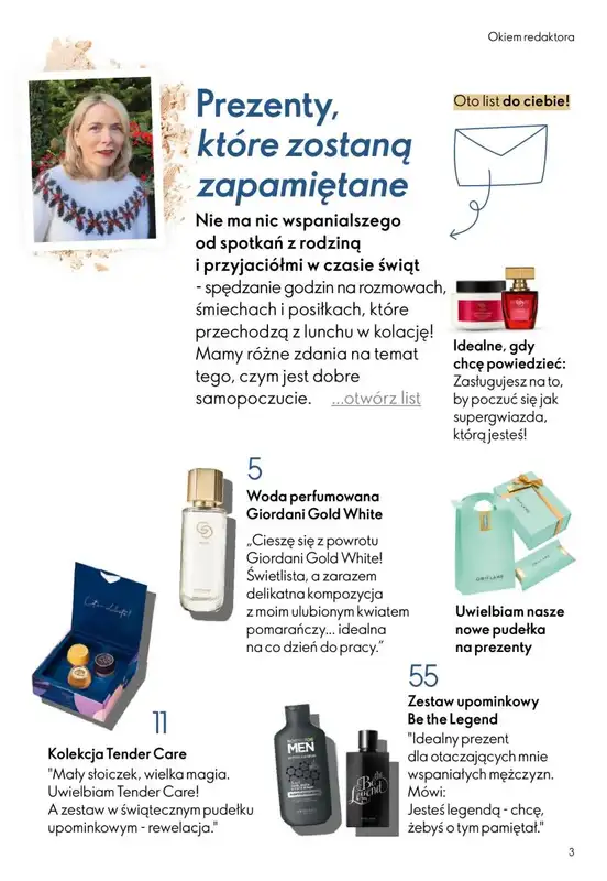 Oriflame - gazetka promocyjna Katalog 17/2025 od środy 03.12 do wtorku 23.12 - strona 3