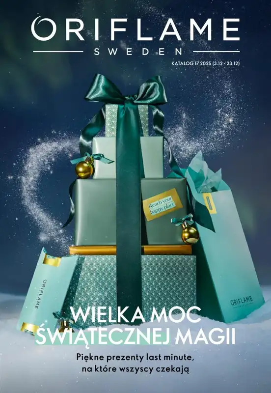Oriflame - gazetka promocyjna Katalog 17/2025 od środy 03.12 do wtorku 23.12