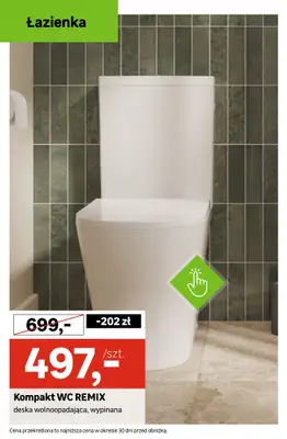 Leroy Merlin - gazetka promocyjna PROMOCJE - Łazienka od czwartku 13.11 do poniedziałku 17.11 - strona 7