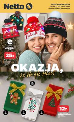 Netto - gazetka promocyjna Mikołajkowe okazje w Netto! od czwartku 13.11 do soboty 15.11