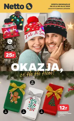 Netto - gazetka promocyjna Mikołajkowe okazje w Netto! od czwartku 13.11 do soboty 15.11