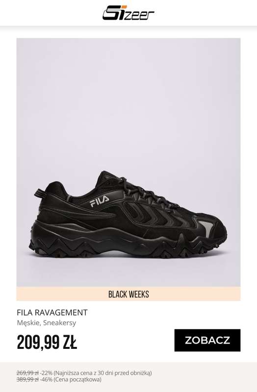 BLACK FRIDAY - gazetka promocyjna Sizeer | Do -45% BLACK WEEKS od czwartku 13.11 do środy 19.11 - strona 11