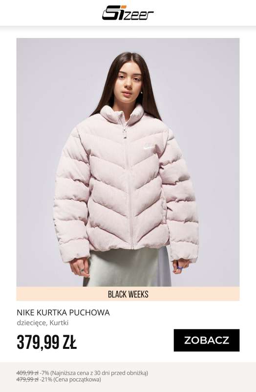 BLACK FRIDAY - gazetka promocyjna Sizeer | Do -45% BLACK WEEKS od czwartku 13.11 do środy 19.11 - strona 8