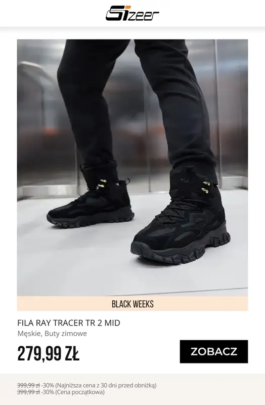 BLACK FRIDAY - gazetka promocyjna Sizeer | Do -45% BLACK WEEKS od czwartku 13.11 do środy 19.11 - strona 4