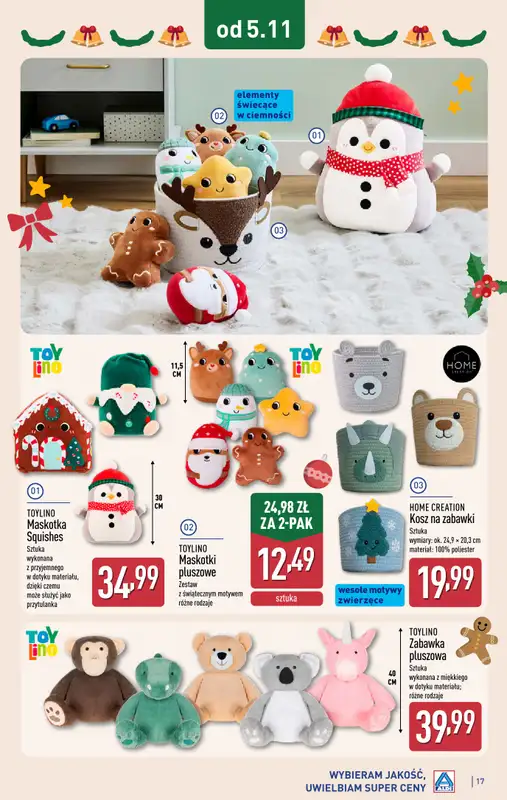 Aldi - gazetka promocyjna Zabawki dla każdego w super cenach! od środy 05.11 do soboty 15.11 - strona 17