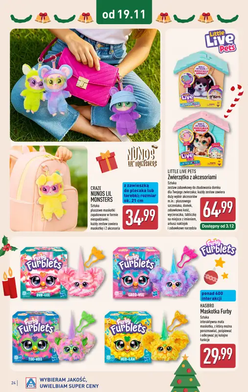 Aldi - gazetka promocyjna Zabawki dla każdego w super cenach! od środy 05.11 do wtorku 23.12 - strona 24