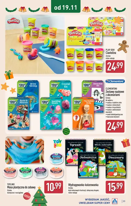 Aldi - gazetka promocyjna Zabawki dla każdego w super cenach! od środy 05.11 do soboty 15.11 - strona 23