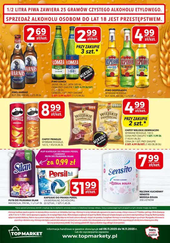 Top Market - gazetka promocyjna Gazetka od czwartku 13.11 do niedzieli 16.11 - strona 4