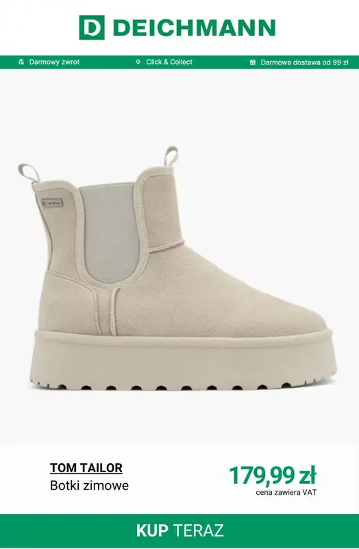 Deichmann - gazetka promocyjna Buty damskie już od 119,99 zł od czwartku 13.11  - strona 12