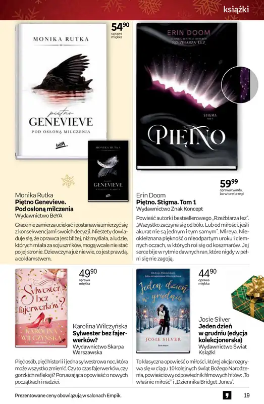 Empik - gazetka promocyjna Tom kultury: książki od czwartku 13.11 do wtorku 25.11 - strona 19