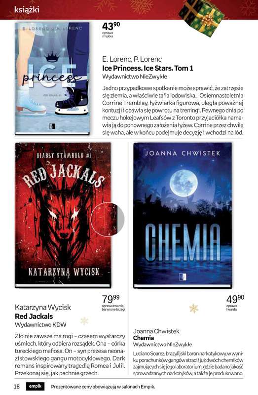 Empik - gazetka promocyjna Tom kultury: książki od czwartku 13.11 do wtorku 25.11 - strona 18