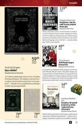 Empik - gazetka promocyjna Tom kultury: książki od czwartku 13.11 do wtorku 25.11 - strona 37