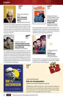 Empik - gazetka promocyjna Tom kultury: książki od czwartku 13.11 do wtorku 25.11 - strona 42