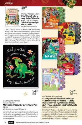 Empik - gazetka promocyjna Tom kultury: książki od czwartku 13.11 do wtorku 25.11 - strona 70