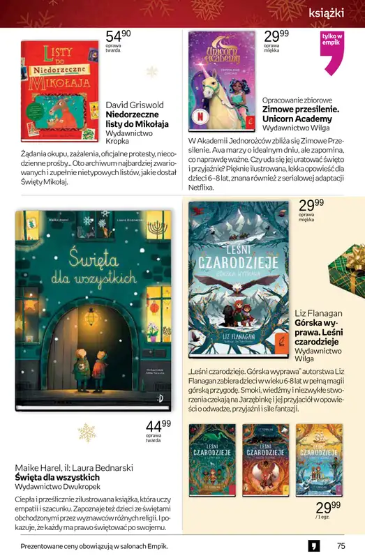 Empik - gazetka promocyjna Tom kultury: książki od czwartku 13.11 do wtorku 25.11 - strona 75