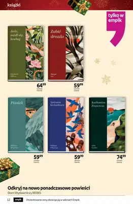 Empik - gazetka promocyjna Tom kultury: książki od czwartku 13.11 do wtorku 25.11 - strona 12