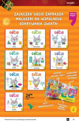 Empik - gazetka promocyjna Tom kultury: książki od czwartku 13.11 do wtorku 25.11 - strona 61