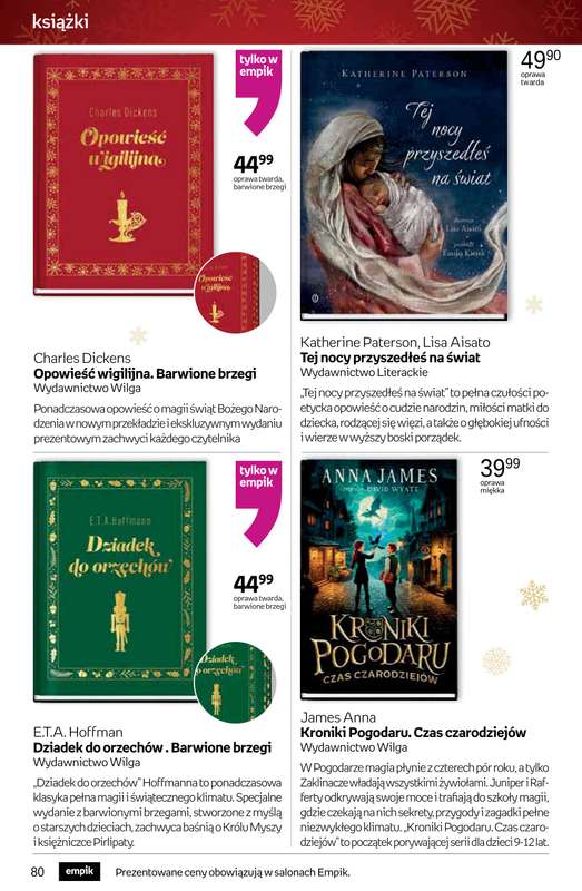 Empik - gazetka promocyjna Tom kultury: książki od czwartku 13.11 do wtorku 25.11 - strona 80