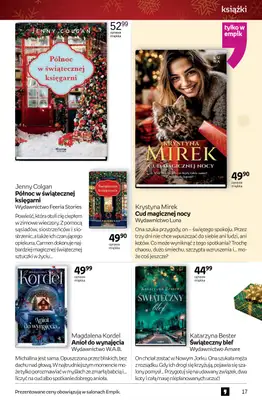 Empik - gazetka promocyjna Tom kultury: książki od czwartku 13.11 do wtorku 25.11 - strona 17