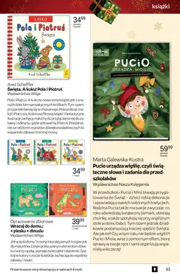 Empik - gazetka promocyjna Tom kultury: książki od czwartku 13.11 do wtorku 25.11 - strona 63