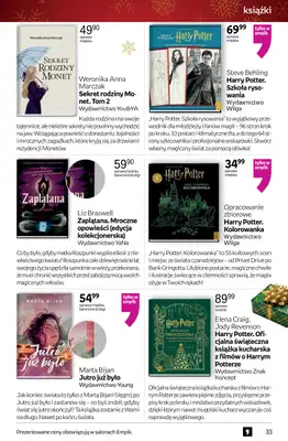 Empik - gazetka promocyjna Tom kultury: książki od czwartku 13.11 do wtorku 25.11 - strona 33