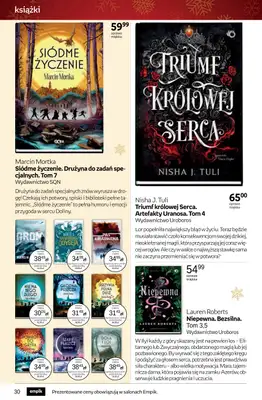 Empik - gazetka promocyjna Tom kultury: książki od czwartku 13.11 do wtorku 25.11 - strona 30