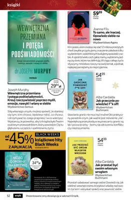 Empik - gazetka promocyjna Tom kultury: książki od czwartku 13.11 do wtorku 25.11 - strona 52