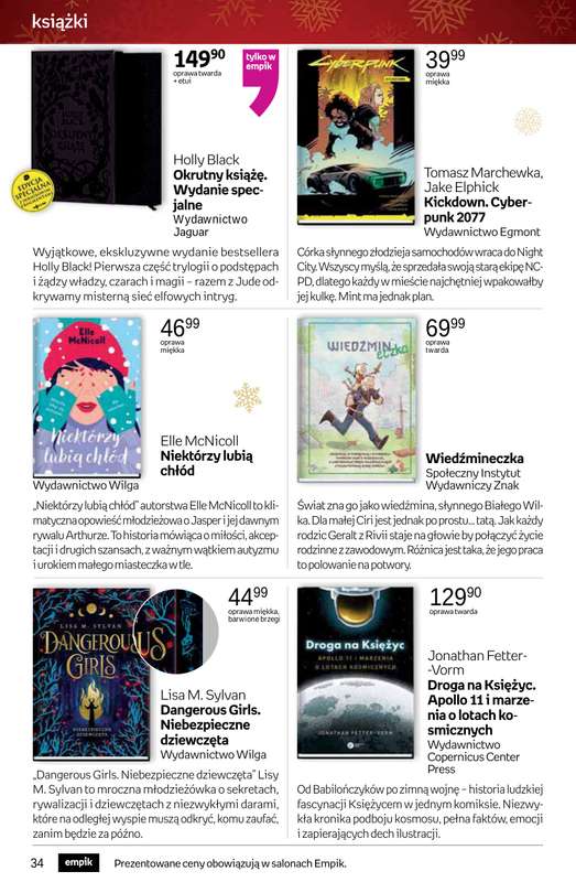 Empik - gazetka promocyjna Tom kultury: książki od czwartku 13.11 do wtorku 25.11 - strona 34
