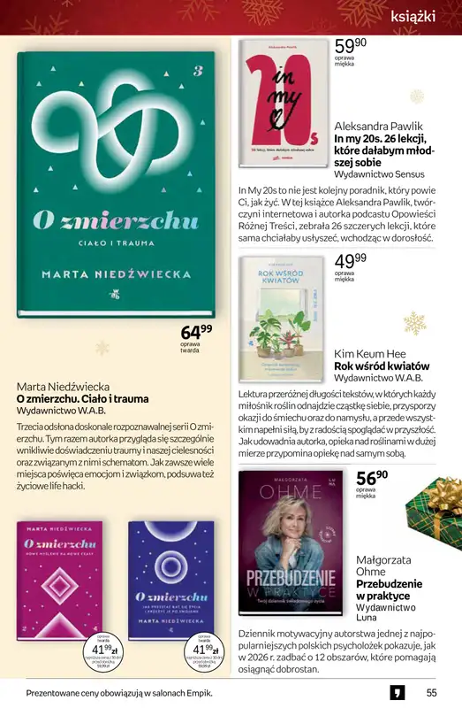 Empik - gazetka promocyjna Tom kultury: książki od czwartku 13.11 do wtorku 25.11 - strona 55