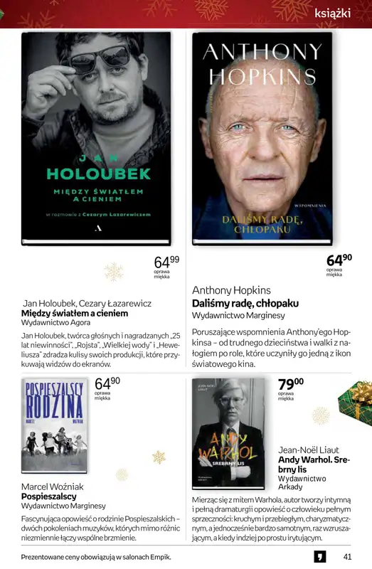 Empik - gazetka promocyjna Tom kultury: książki od czwartku 13.11 do wtorku 25.11 - strona 41