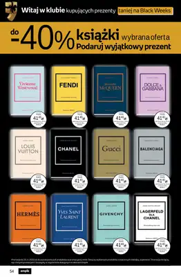 Empik - gazetka promocyjna Tom kultury: książki od czwartku 13.11 do wtorku 25.11 - strona 54