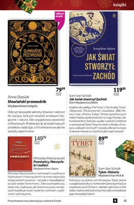 Empik - gazetka promocyjna Tom kultury: książki od czwartku 13.11 do wtorku 25.11 - strona 45