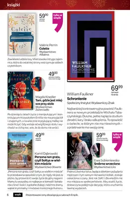 Empik - gazetka promocyjna Tom kultury: książki od czwartku 13.11 do wtorku 25.11 - strona 6