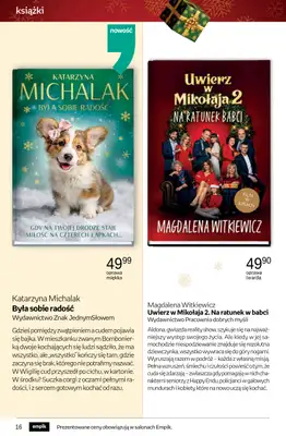 Empik - gazetka promocyjna Tom kultury: książki od czwartku 13.11 do wtorku 25.11 - strona 16