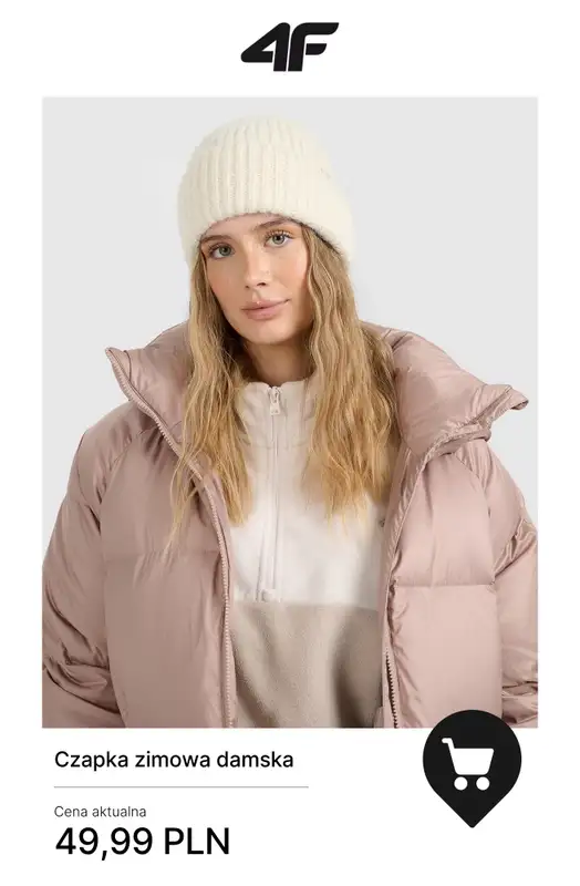4F - gazetka promocyjna Nowa kolekcja zimowa od czwartku 13.11  - strona 5