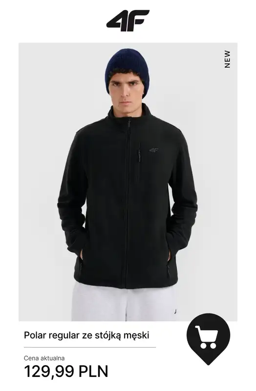 4F - gazetka promocyjna Nowa kolekcja zimowa od czwartku 13.11  - strona 11