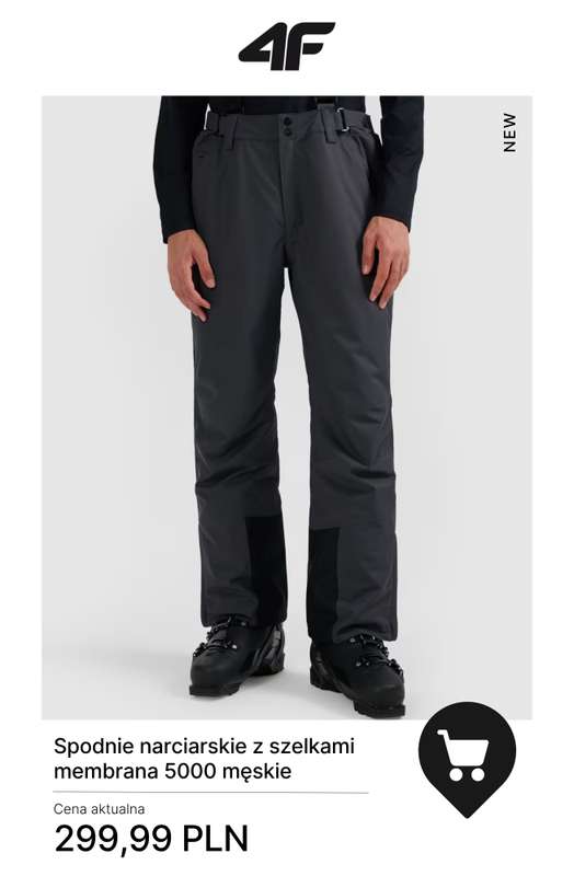 4F - gazetka promocyjna Nowa kolekcja zimowa od czwartku 13.11  - strona 13