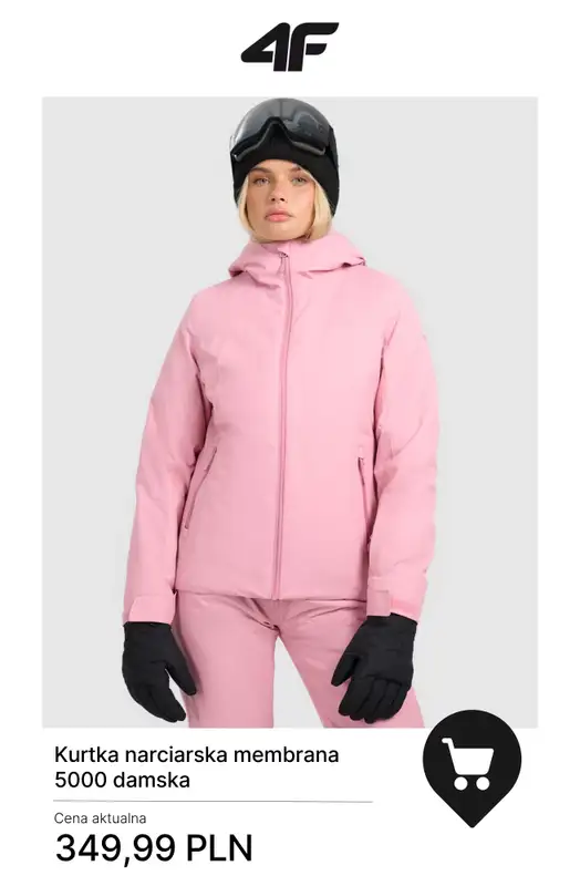 4F - gazetka promocyjna Nowa kolekcja zimowa od czwartku 13.11  - strona 8