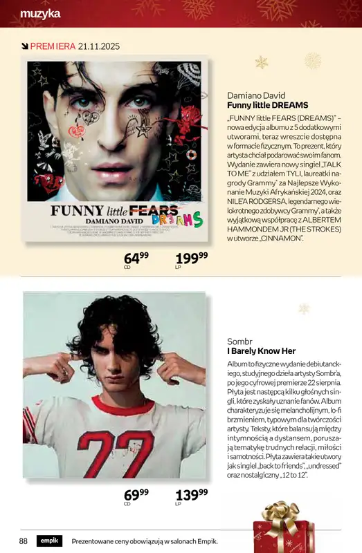 Empik - gazetka promocyjna Tom kultury: muzyka od czwartku 13.11 do wtorku 25.11 - strona 7