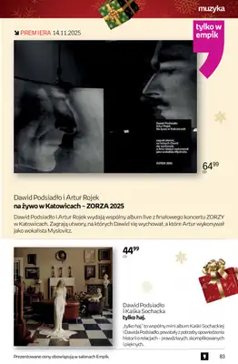 Empik - gazetka promocyjna Tom kultury: muzyka od czwartku 13.11 do wtorku 25.11 - strona 2