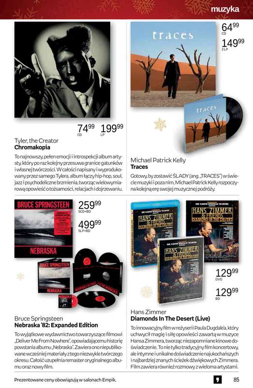 Empik - gazetka promocyjna Tom kultury: muzyka od czwartku 13.11 do wtorku 25.11 - strona 4