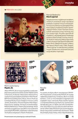 Empik - gazetka promocyjna Tom kultury: muzyka od czwartku 13.11 do wtorku 25.11 - strona 10