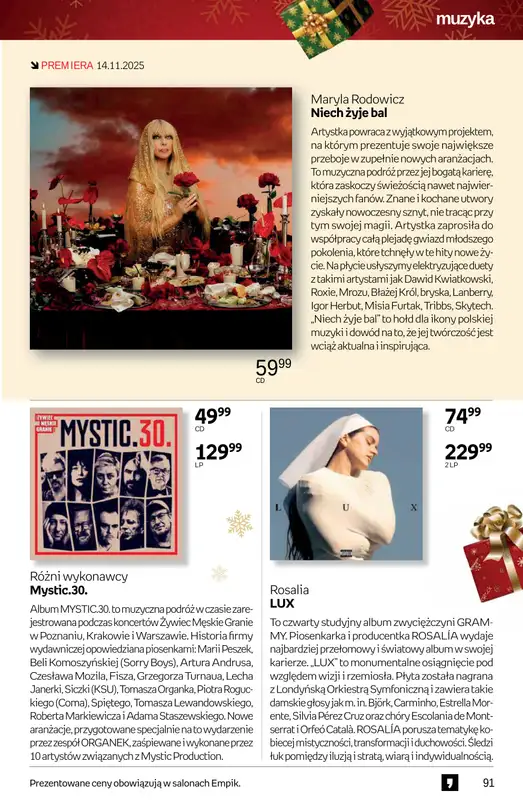 Empik - gazetka promocyjna Tom kultury: muzyka od czwartku 13.11 do wtorku 25.11 - strona 10