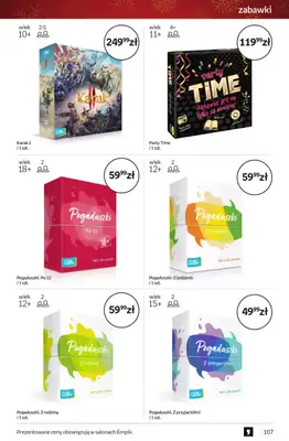 Empik - gazetka promocyjna Tom kultury: zabawki od czwartku 13.11 do wtorku 25.11 - strona 13