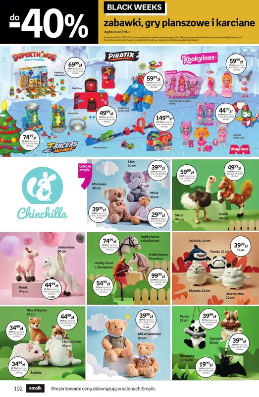 Empik - gazetka promocyjna Tom kultury: zabawki od czwartku 13.11 do wtorku 25.11 - strona 8