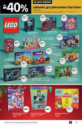 Empik - gazetka promocyjna Tom kultury: zabawki od czwartku 13.11 do wtorku 25.11 - strona 3