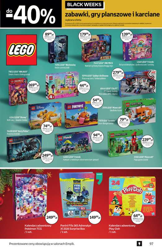 Empik - gazetka promocyjna Tom kultury: zabawki od czwartku 13.11 do wtorku 25.11 - strona 3